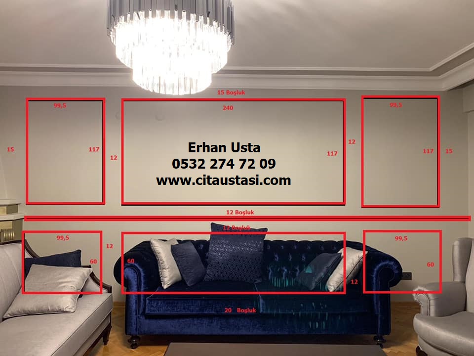 duvar çıta tasarlamak